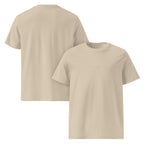 ĀTME organic tee close-up — quality fabric detail, unisex, ĀTME Original by Atme