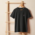 Wild One botanical men’s t-shirt front view — illustrated art clothing by Atme
