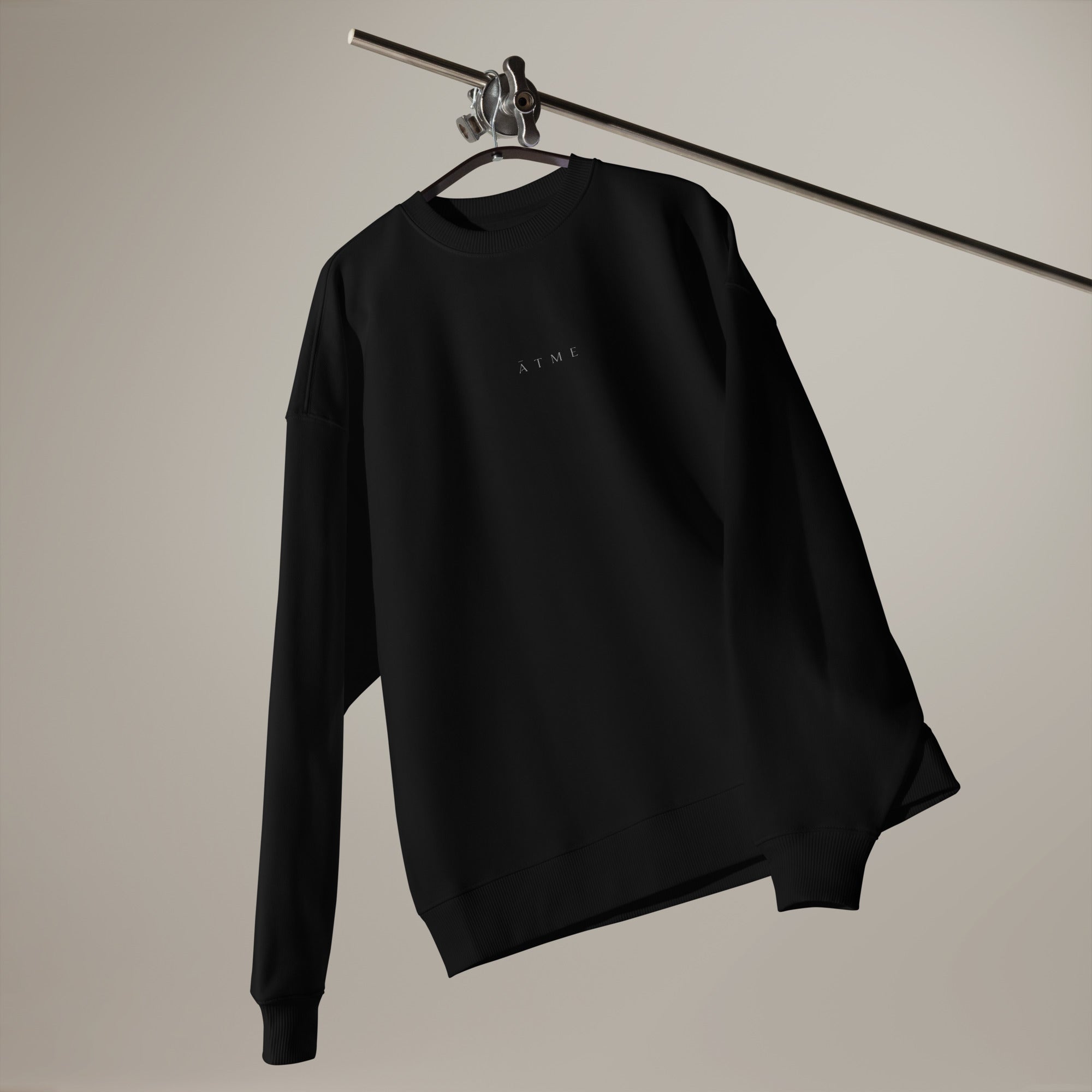ĀTME sweatshirt side view — boxy relaxed fit, ĀTME Original by Atme