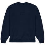 Men’s organic oversized sweatshirt — minimal design, ĀTME Original by Atme