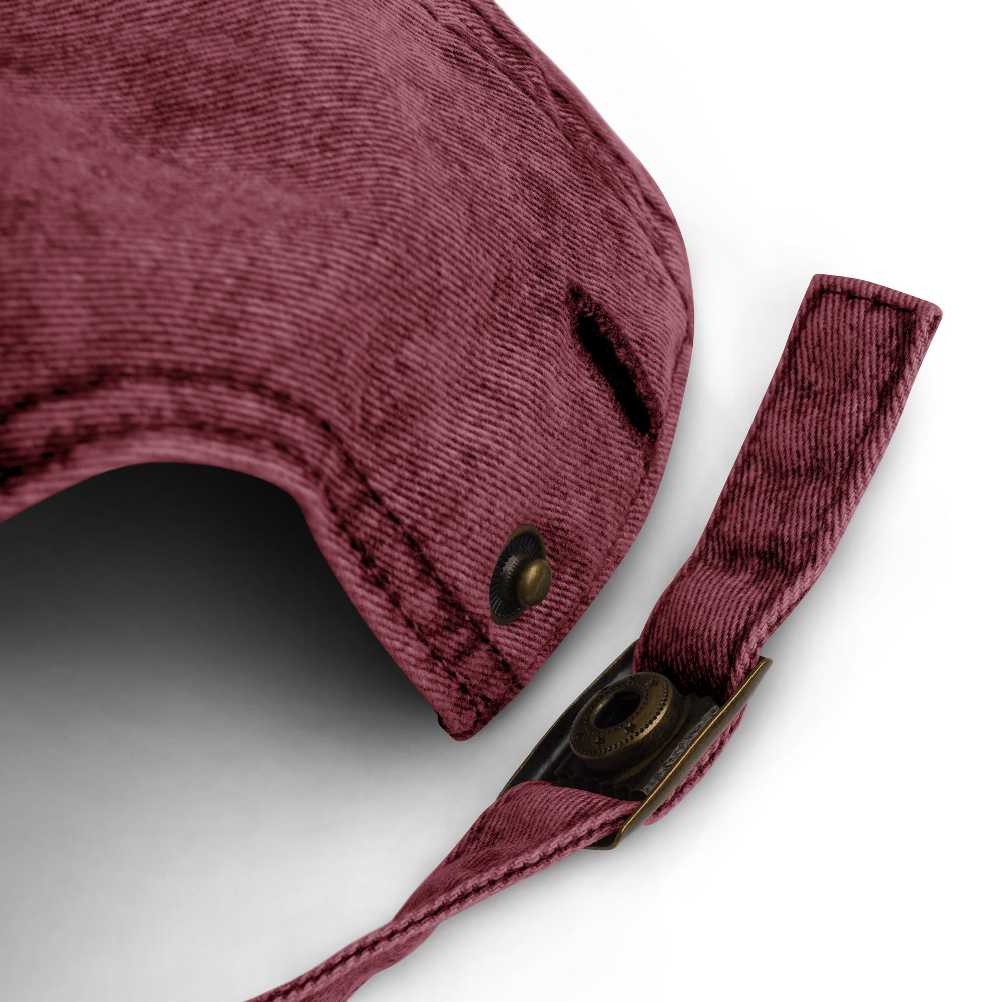 Original hand-drawn Wild Lines design on embroidered cotton twill cap — Atme Wild Lines