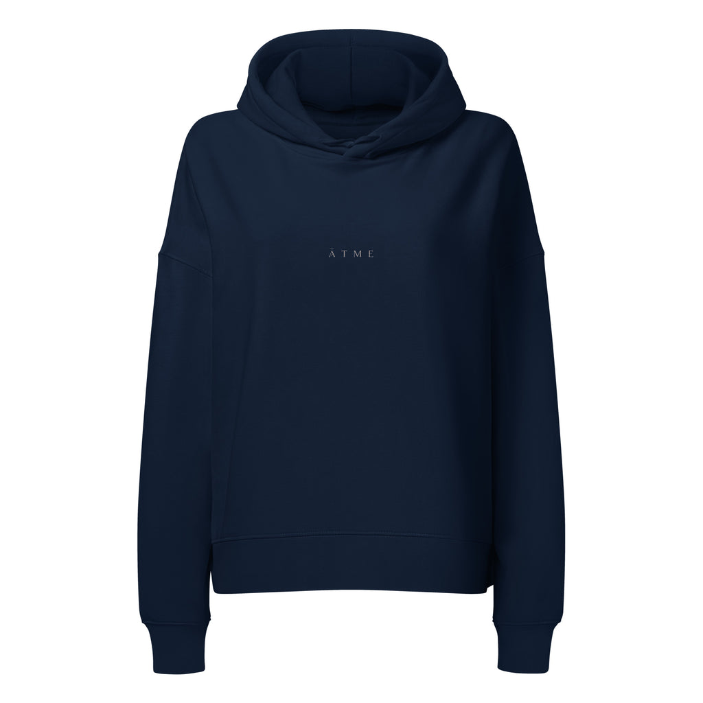 Women’s organic hoodie by Atme — intentional wearable design, ĀTME Original collection